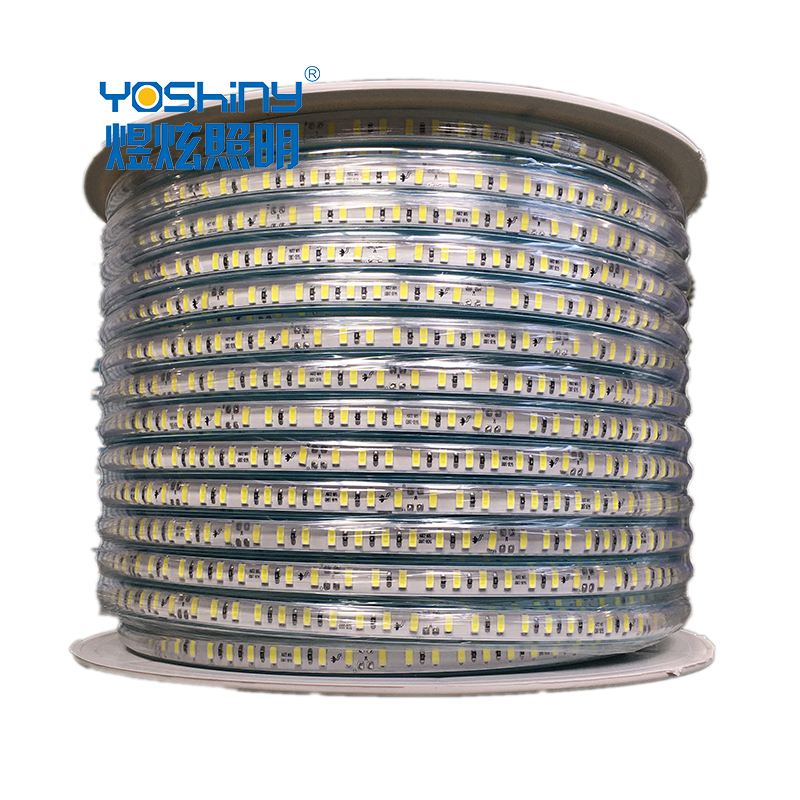 LED Strip 220V | 140xLED/m | 10m | SMD2835 | 2566Lm/M| 19W/M | IP67 | Cut  every 10cm